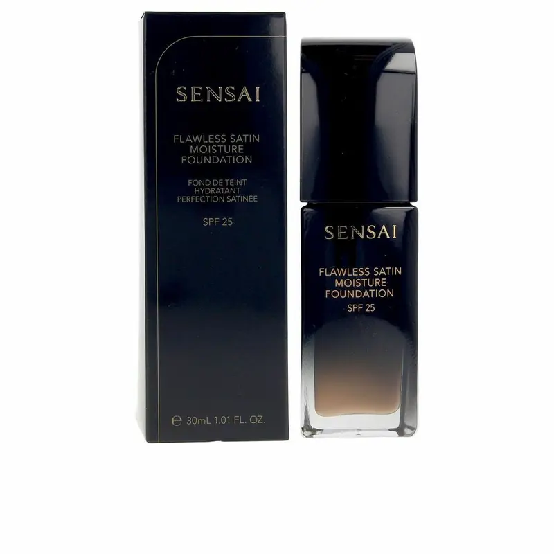 Vloeibare Foundation Kanebo Sensai Nº 204,5-Warm Beig Fs204.5-Warm Beige Spf 25 30 ml