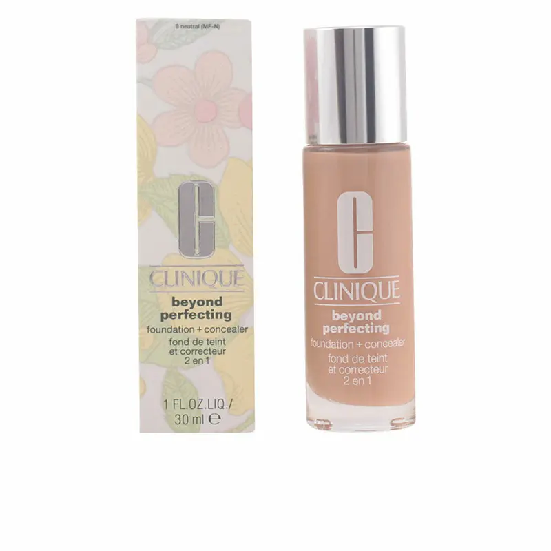 Vloeibare Foundation Make-up Clinique Beyond Perfecting Neutraal Nº 09-Neutral 30 ml
