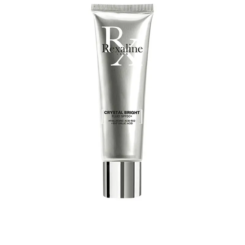 Voc htinbrengende Matte Vloeistof Rexaline Crystal Bright Spf 50 Spf 50+ 30 ml Hyaluronzuur