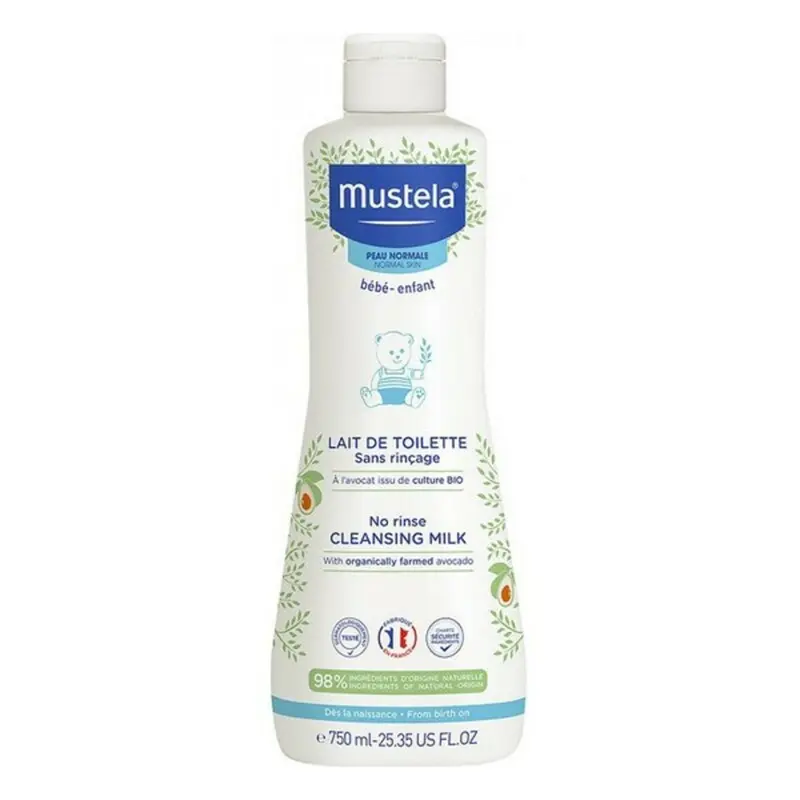 Vochtinbrengende Lotion Mustela 3A4LiuJoBonnie5BootieNappaBlac 750 ml