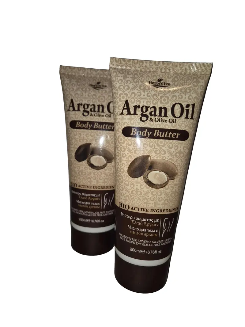Voordeelpakket 2 stuks Argan Oil Body butter - 200 ml OP=OP