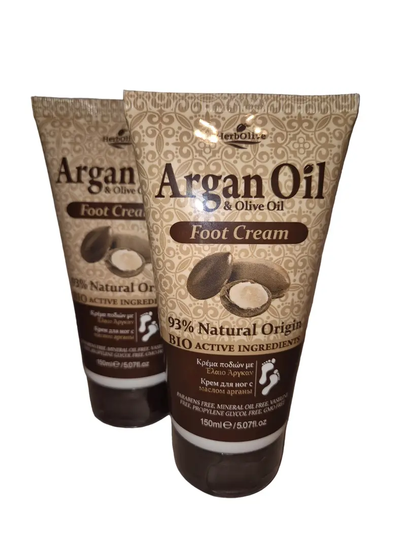Voordeelpakket 2 stuks Argan Oil Foot Cream - 150 ml OP=OP