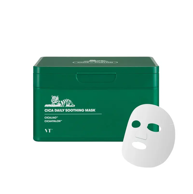 VT Cosmetics CICA daily soothing mask 30pcs
