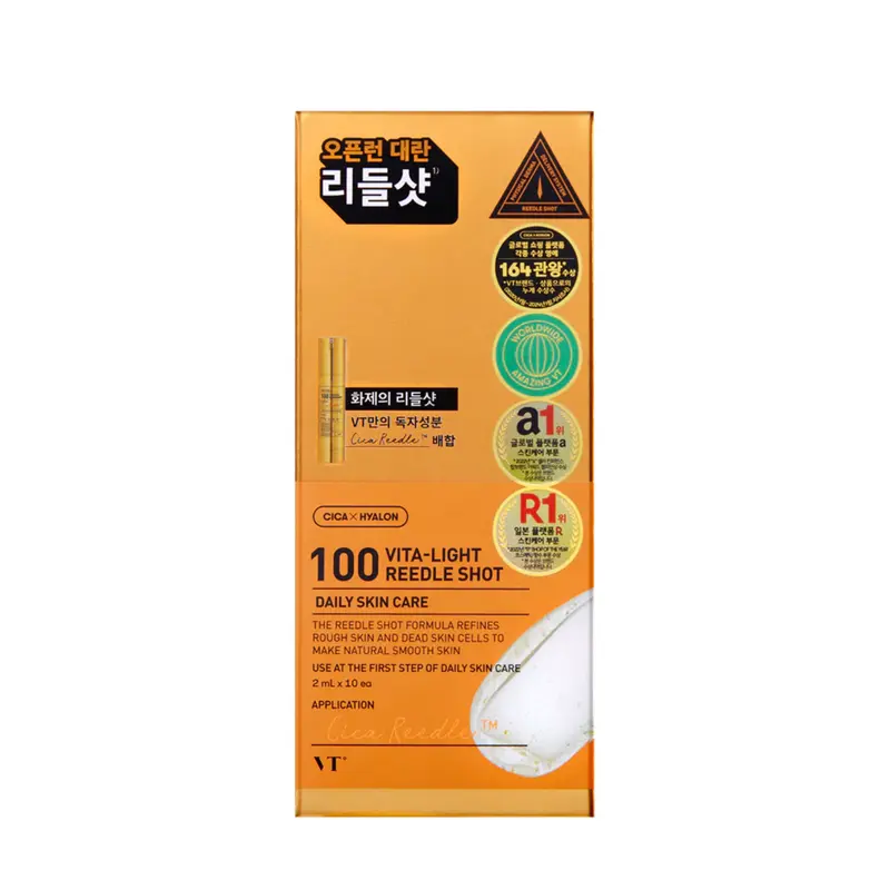 VT Cosmetics VITA-LIGHT 100 REEDLE SHOT STICK POUCH (2ml*10ea)