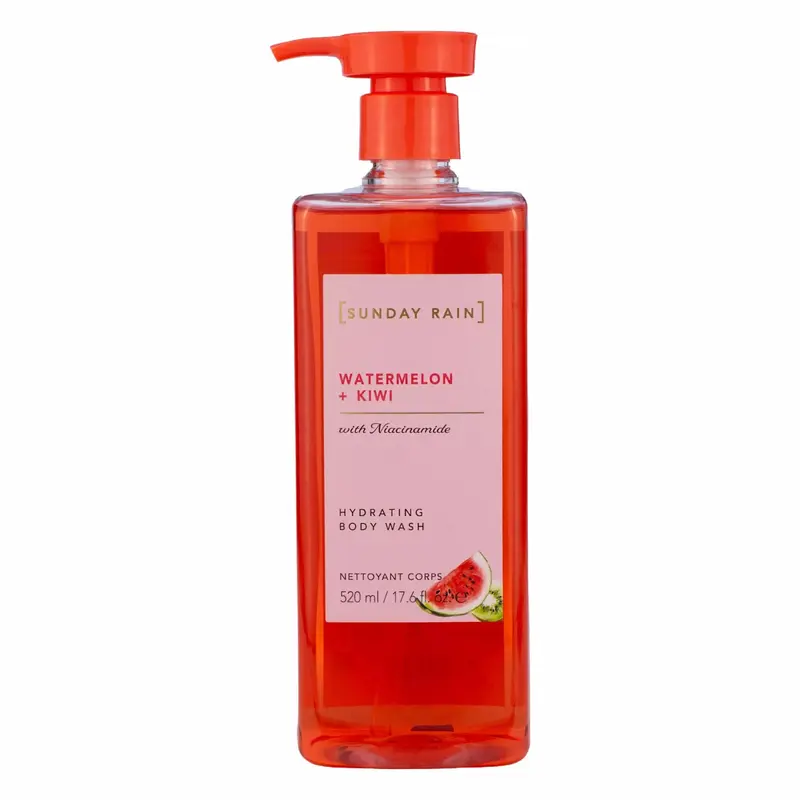 Watermelon + Kiwi Body Wash 520 ml.