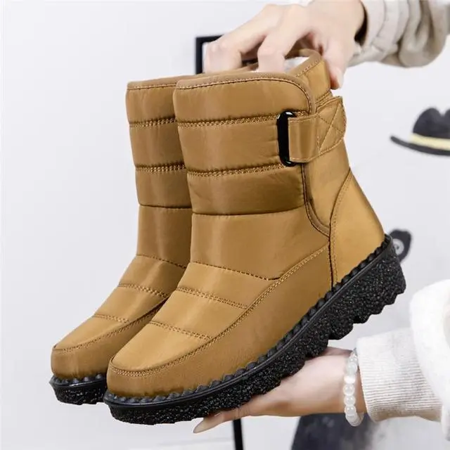 WetterSchutz™ Winterstiefel | Wasserdicht & Gepolstert | Rutschfest | Warm & Komfortabel