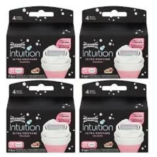 Wilkinson Intuiton - Ultra Moisture Mesjes - Voordeelverpakking 4 x 3 Stuks