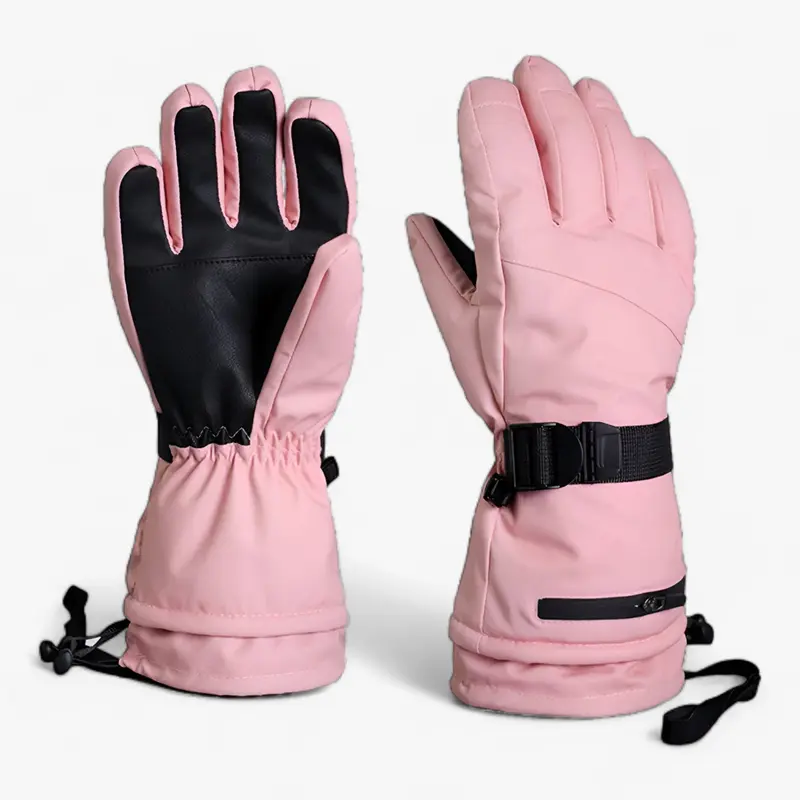 Winter Skihandschuhe winddicht | Warme Handschuhe mit weichem Fleece-Innenfutter und flexiblem Sitz für Ski und Snowboard