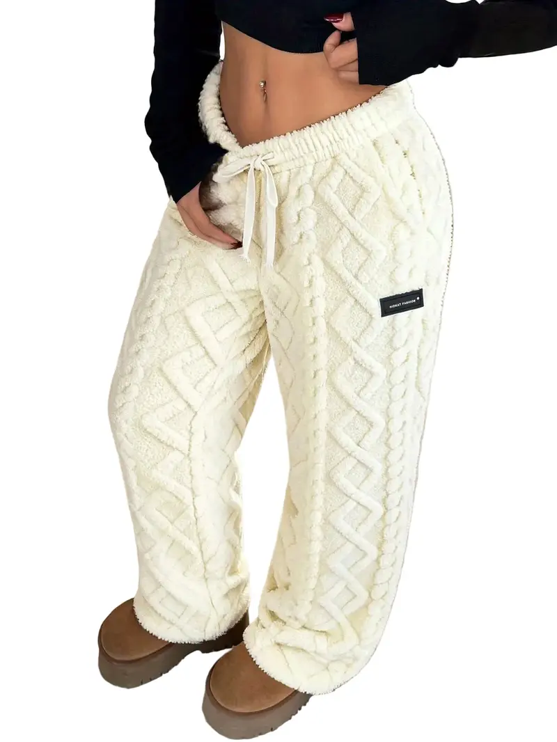 Winterhose | Warme Thermohose mit weichem Sherpa-Fleece für kalte Tage