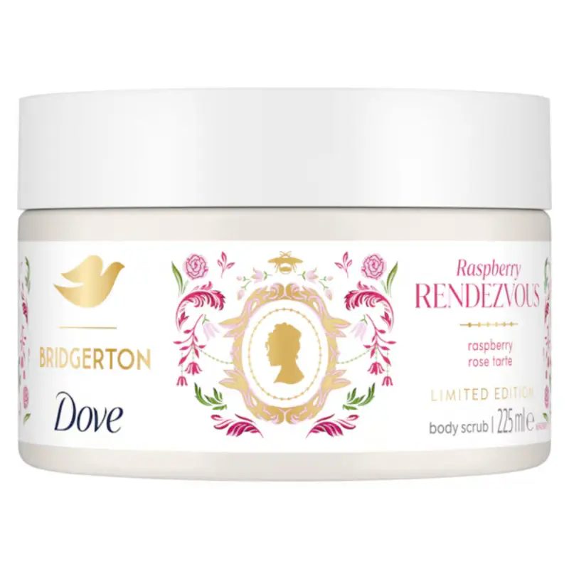 X Bridgerton Raspberry Rendezvous Body Scrub