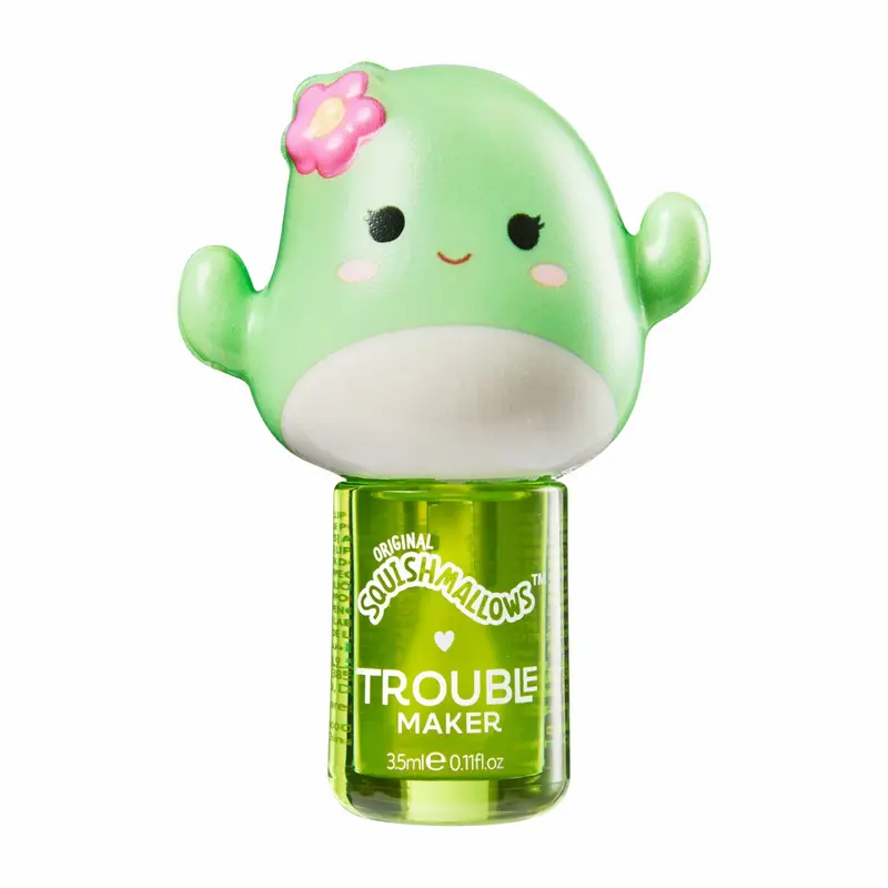 X Squishmallows Maritza The Cactus Melt Down Lip Oil With Snug