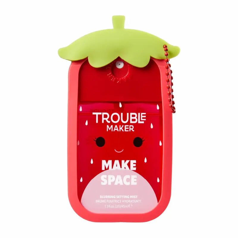 X Squishmallows Scarlet The Strawberry Make Space Setting Mist With Snug