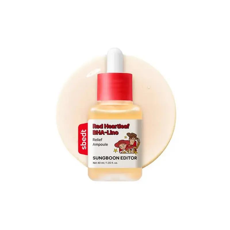 X Toy Story Red Heartleaf Bha Lino Relief Ampoule