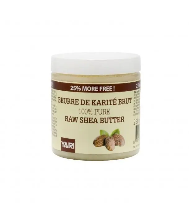 100% Pure Raw Shea Butter 250 ml.