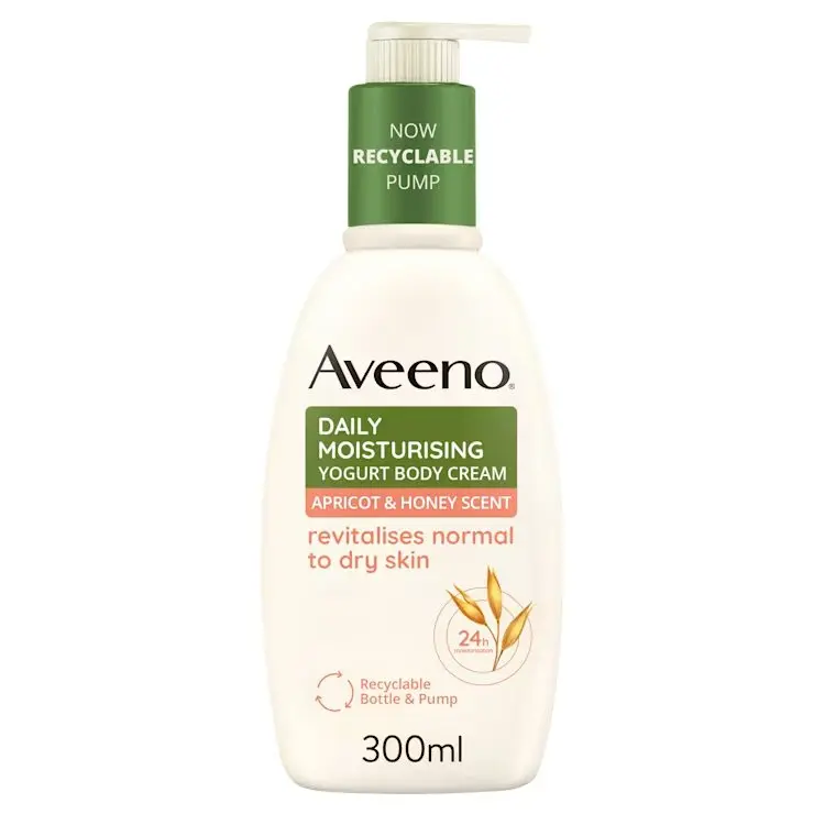 Yoghurt Body Cream Apricot & Honey Scent 300 ml.