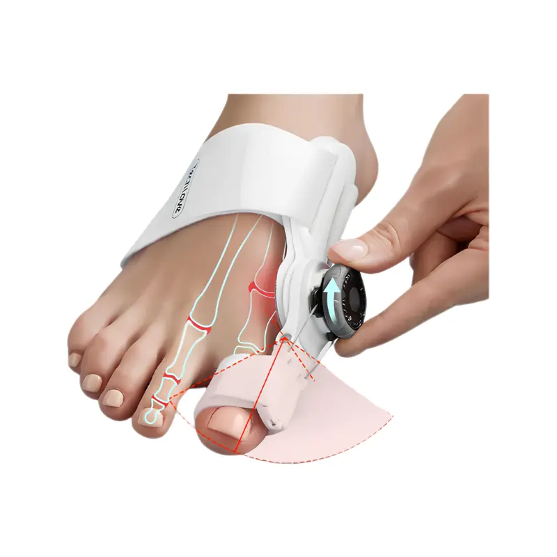 Zehenkorrektor für Hallux Valgus | Komfortabel & Verstellbar | Sofortige Schmerzlinderung