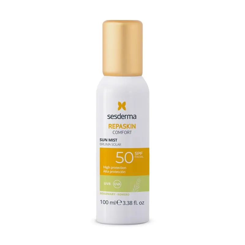 Zonnebrand Spray Sesderma Repaskin Comfort Rosemary Spf 50 100 ml