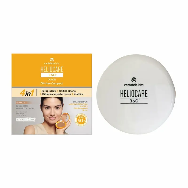 Zonnebrandcrème met Kleur Heliocare HELIOCARE 360º Brons Spf 50 10 g