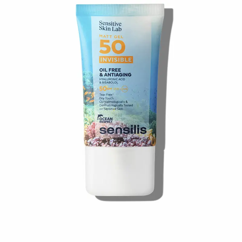 Zonnebrandcrème Sensilis Matt Gel Invisible Spf 50+ 40 ml 200 ml