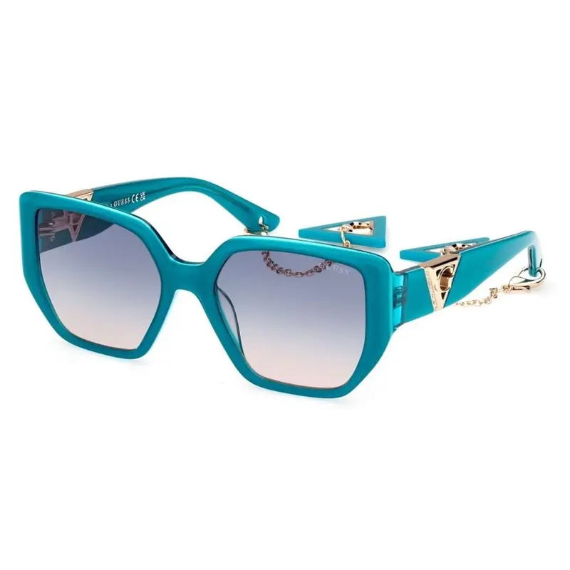 Zonnebril Dames Guess W Turkoois Ø 55 mm